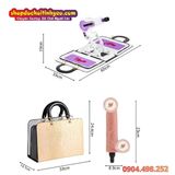  Máy Dương Vật X8 Rung Thụt Tự Động Tháo Lắp Dạng Túi Xách 