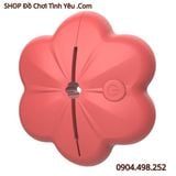  Máy Kẹp Đầu Ti Hình Hoa Rung 10 Chế Độ Có Điều Khiển Remote 