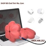  Máy Kẹp Đầu Ti Hình Hoa Rung 10 Chế Độ Có Điều Khiển Remote 