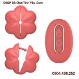  Máy Kẹp Đầu Ti Hình Hoa Rung 10 Chế Độ Có Điều Khiển Remote 