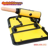  Máy Làm Tình X5 Rung Thụt Có Nhiệt Ngụy Trang Túi Xách Vàng 