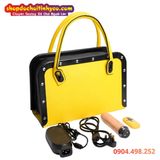  Máy Làm Tình X5 Rung Thụt Có Nhiệt Ngụy Trang Túi Xách Vàng 