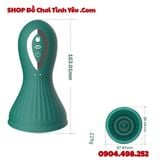  Máy Liếm Bú Mút Âm Đạo Núm Vú Đa Chế Độ Massage MILU CUP 