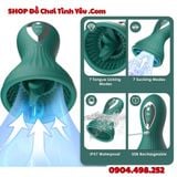  Máy Liếm Bú Mút Âm Đạo Núm Vú Đa Chế Độ Massage MILU CUP 
