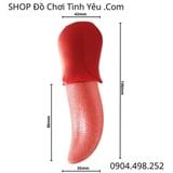  Máy Lưỡi Liếm Âm Đạo Mềm Mại Rung Massage Đá Hạt Le Cô Bé 