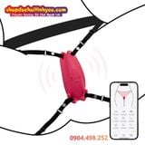  Máy Lưỡi Rung Đeo Mặc Quần Lót Thủ Dâm Điều Khiển Qua App 