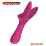  Máy Lưỡi Rung Liếm Thủ Dâm Kích Thích Âm Đạo Núm Vú Cho Nữ 