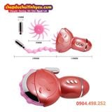  Máy Lưỡi Xoay Liếm Kèm Trứng Rung Cường Độ Cao ROLLING FUN 