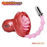 Máy Lưỡi Xoay Liếm Kèm Trứng Rung Cường Độ Cao ROLLING FUN 