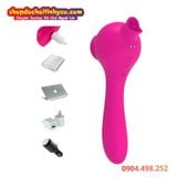  Máy Massage Ba Động Cơ Rung Vỗ Liếm Nhiều Chế Độ Kích Thích 