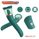  Máy Massage Hai Đầu Liếm Hút Kết Hợp Rung Động Cực Sướng 