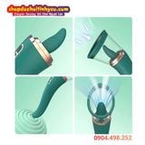  Máy Massage Hai Đầu Liếm Hút Kết Hợp Rung Động Cực Sướng 
