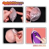  Máy Massage Vú Rung Có Gai Mềm Kèm Điều Khiển Có Dây XXOO 