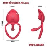  Máy Rung Masage Điểm G Unisex Mặc Quần Điều Khiển Từ Xa 