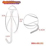  Máy Rung Bao Trọn Đầu Dương Vật Kèm Que Kích Thích Niệu Đạo 