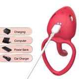  Máy Rung Kích Thích 2 Điểm Điều Khiển Từ Xa Đeo Cho Nam Nữ 