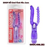  Máy Rung Hậu Môn Hai Đầu Dương Vật Và Chuỗi Bi Kích Thích Kép 