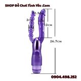  Máy Rung Hậu Môn Hai Đầu Dương Vật Và Chuỗi Bi Kích Thích Kép 