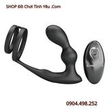  Máy Rung Hậu Môn Kèm Vòng Đôi Khóa Tinh Có Điều Khiển MARSHALL 