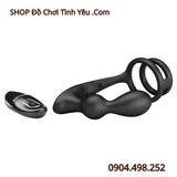 Máy Rung Hậu Môn Kèm Vòng Đôi Khóa Tinh Có Điều Khiển MARSHALL 
