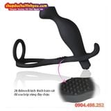  Máy Rung Hậu Môn Tuyến Tiền Liệt Kèm Vòng Khóa Ống Tinh 