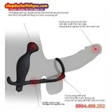  Máy Rung Hậu Môn Tuyến Tiền Liệt Kèm Vòng Khóa Ống Tinh 