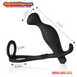  Máy Rung Hậu Môn Tuyến Tiền Liệt Kèm Vòng Khóa Ống Tinh 