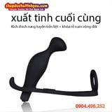  Máy Rung Hậu Môn Tuyến Tiền Liệt Kèm Vòng Khóa Ống Tinh 