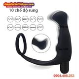  Máy Rung Hậu Môn Tuyến Tiền Liệt Kèm Vòng Khóa Ống Tinh 