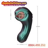  Máy Rung Hai Đầu Hình Rắn Ngậm Quả Cầu Điện Plasma TEMPTASIA 