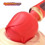  Máy Rung Hoa Hồng Mini Kèm Xoay 360 Độ Mơn Trớn ROSE VIBRATOR 