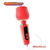  Máy Rung Hoa Hồng Mini Kèm Xoay 360 Độ Mơn Trớn ROSE VIBRATOR 