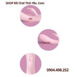  Máy Rung Kép Mạnh Tích Hợp Gia Nhiệt Kèm Đầu Tai Thỏ LETEN 