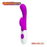  Máy Rung Kép Móc Cua Âm Đạo Có Gai Nhám Kích Thích Điểm G 