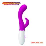  Máy Rung Kép Móc Cua Âm Đạo Có Gai Nhám Kích Thích Điểm G 