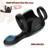  Máy Rung Khóa Tinh Đeo Buộc Cu Có Hạt Massage Tuyến Tiền Liệt 