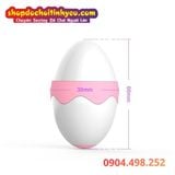  Máy Rung Liếm Kết Hợp Hút Thiết Kế Hình Quả Trứng Gà Mini 