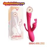  Máy rung lưỡi liếm AV massage làm tình âm đạo hậu môn sưởi ấm 