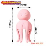  Máy Rung Massage Ngực Hình Bạch Tuộc Điều Khiển Bằng App 