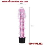  Máy Rung Massage Râu Rồng Pha Lê Nhiều Gai Thủ Dâm Cho Nữ 