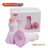  Máy Rung Mút Kích Thích Đầu Ti Hình Hoa Hồng SEX MASSAGER 
