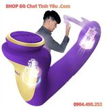  Máy Rung Ngón Tay Móc Xoa Điểm G Âm Vật Có Sưởi Ấm LETEN 