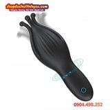  Máy Rung Quy Đầu Thiết Kế Ba Cánh Hoa Có Hạt Nổi Bên Trong 