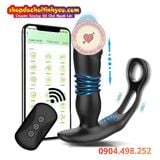  Máy rung thụt cửa sau điều khiển từ xa 3 trong 1 cho nam 