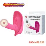  Máy rung vỏ sò hình dương vật mini đeo mặc điều khiển từ xa 