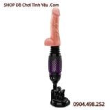  Máy Rung Thụt Gắn Dương Vật Giả Điều Khiển Từ Xa SEX MACHINE 