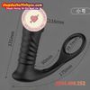 Máy rung thụt hậu môn hình dương vật màu đen ANALPLUG