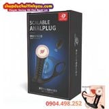 Máy rung thụt hậu môn hình dương vật màu đen ANALPLUG 