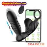  Máy Rung Thụt Massage Hậu Môn Kèm Vòng Khóa Tinh Ôm Tinh Hoàn 