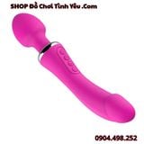  Máy Rung Thụt Tốc Độ Cao 2 Đầu Có Chế Độ Gia Nhiệt Kích Thích 